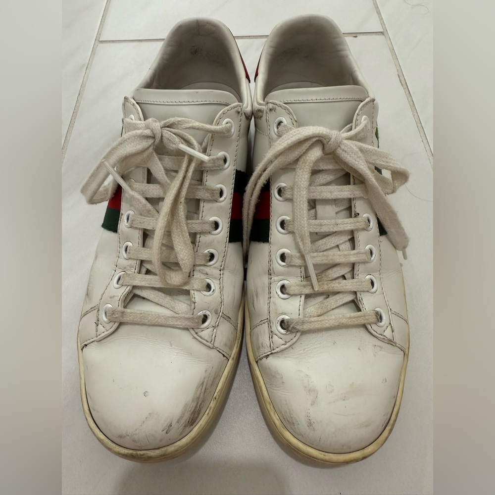 Gucci Wmns Ace GG 'Cherry' - Picture 7 of 13